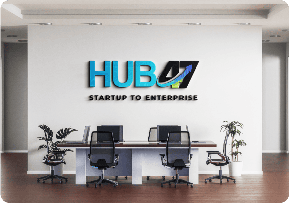 Workspace of HUB47 for Pakistani Startup