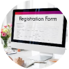 Registration form Screenshot 